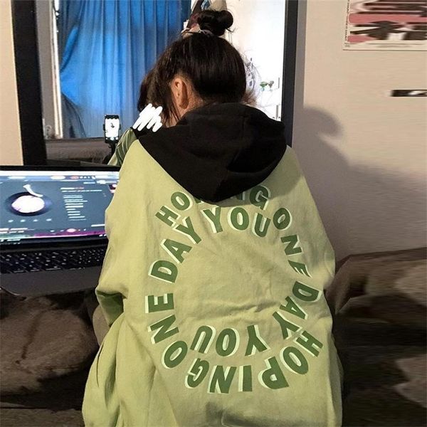 women loose zipup pockets jackets spring autumn letter printing oversized harajuku coats casual streetwear bomber jackets bf 220817, Black;brown
women loose zipup pockets jackets spring autumn letter printing oversized harajuku coats casual streetwear bomber jackets bf 220817, Black;brown