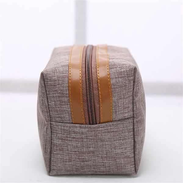 Myyshop Portable Cosmetic Bag Simple Square Bags Commute Storage Customized Logo Zipper Handbag Home Furnishing M61182, Burgundy
Myyshop Portable Cosmetic Bag Simple Square Bags Commute Storage Customized Logo Zipper Handbag Home Furnishing M61182, Burgundy