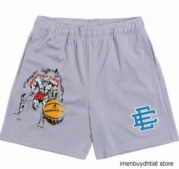 2022 new york fashion brand eric emanuel ee men's and women's shorts west coast summer boys fitness running 0340, White;black
2022 new york fashion brand eric emanuel ee men's and women's shorts west coast summer boys fitness running 0340, White;black