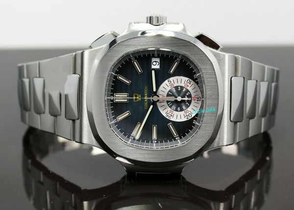 store recommendation waterproof watch fashion 5980/1a 40mm blue dial chronograph watch movement automatic mens watches, Slivery;brown
store recommendation waterproof watch fashion 5980/1a 40mm blue dial chronograph watch movement automatic mens watches, Slivery;brown