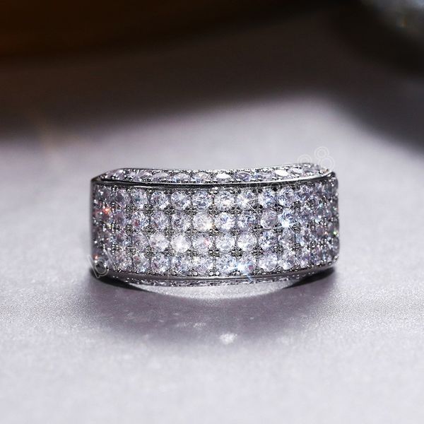 women finger ring micro paved cz stone silver color wedding rings luxury jewelry wholesale
women finger ring micro paved cz stone silver color wedding rings luxury jewelry wholesale