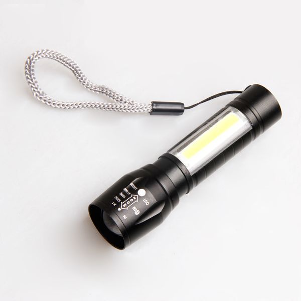 led small flashlight with side light torch cob strong light telescopic zoom usb charging new
led small flashlight with side light torch cob strong light telescopic zoom usb charging new