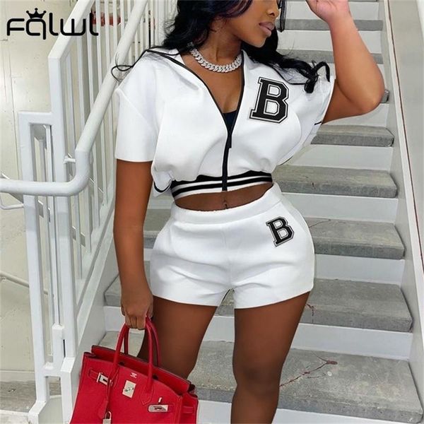 fqlwl casual 2 two peice sets outfits women zipper short sleeve crop skinny biker shorts suits pink green matching sets 220602, Gray
fqlwl casual 2 two peice sets outfits women zipper short sleeve crop skinny biker shorts suits pink green matching sets 220602, Gray