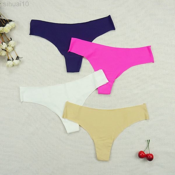3 pcs/parties seamless thongs ice silk briefs string woman underwear sports panty intimate layer underpants tback l220801, Black;pink
3 pcs/parties seamless thongs ice silk briefs string woman underwear sports panty intimate layer underpants tback l220801, Black;pink