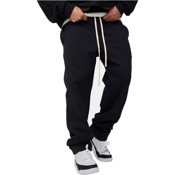 men's pants men's sports and leisure trousers summer thin running training high elastic quick-drying loose large size straight, Black
men's pants men's sports and leisure trousers summer thin running training high elastic quick-drying loose large size straight, Black