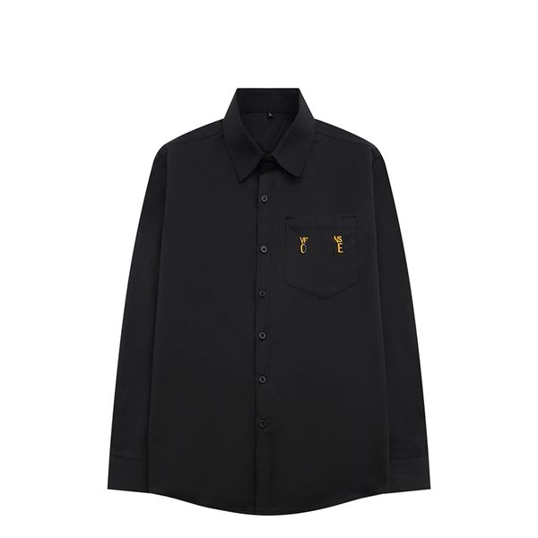 mens designer polo fashion pure cotton solid breathable long sleeve shirts luxury for men casual simple loose m-3xl letter shirt, White;black
mens designer polo fashion pure cotton solid breathable long sleeve shirts luxury for men casual simple loose m-3xl letter shirt, White;black