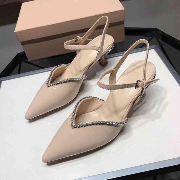 sandals spring and summer pointed shallow buckle temperament rear air heel sandals word cat women's shoes, Black
sandals spring and summer pointed shallow buckle temperament rear air heel sandals word cat women's shoes, Black
