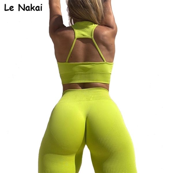 2pcs women gym set feamle seamless two piece crop bra push up legging sportsuit workout outfit sport wear clothes fitness 220317, Gray
2pcs women gym set feamle seamless two piece crop bra push up legging sportsuit workout outfit sport wear clothes fitness 220317, Gray