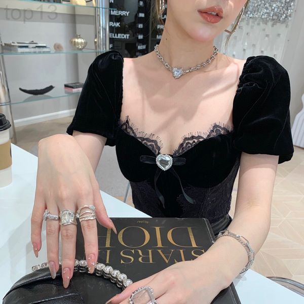 women's t-shirt designer 2022 summer new french square neck lace short sleeve t-shirt women's design sense of minority foreign sty, White
women's t-shirt designer 2022 summer new french square neck lace short sleeve t-shirt women's design sense of minority foreign sty, White