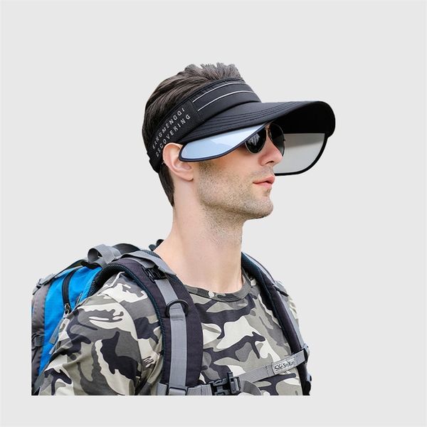 man sun hat summer visor outdoor sports foldable empty without cap fitness sunscreen absorption uv protection 220616, Blue;gray
man sun hat summer visor outdoor sports foldable empty without cap fitness sunscreen absorption uv protection 220616, Blue;gray