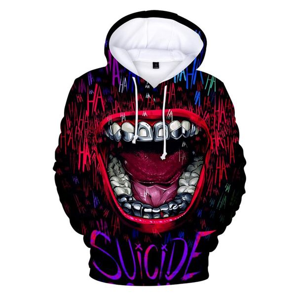 haha joker hoodie funny halloween crazy smile pullover long sleeve sweatshirt fashion stree sportwear coats cool ypf364287e, Black
haha joker hoodie funny halloween crazy smile pullover long sleeve sweatshirt fashion stree sportwear coats cool ypf364287e, Black