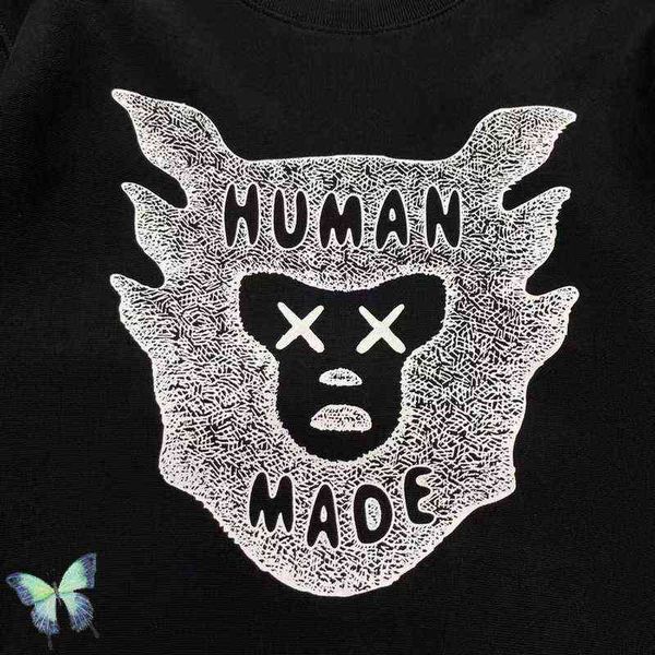 men's hoodies sweatshirts human made heavy fabric 100% cotton fleece crewneck pullover hoodie sweatshirts t220827, Black
men's hoodies sweatshirts human made heavy fabric 100% cotton fleece crewneck pullover hoodie sweatshirts t220827, Black