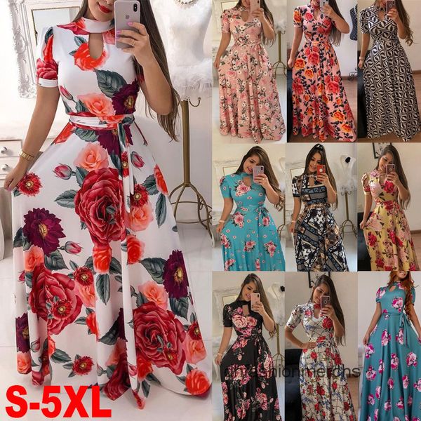 designer dress casual long dresses plus size for womens clothing digital printing style large swing skirt skims, Black;gray
designer dress casual long dresses plus size for womens clothing digital printing style large swing skirt skims, Black;gray