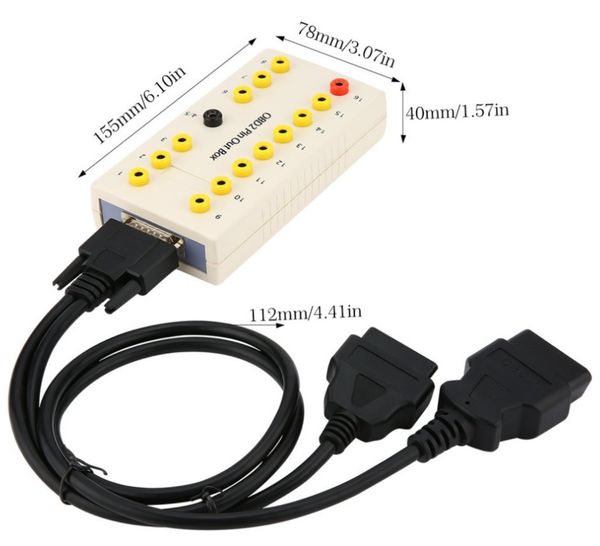 car diagnostic cable obd2 pin out box breakout tester auto connector
car diagnostic cable obd2 pin out box breakout tester auto connector