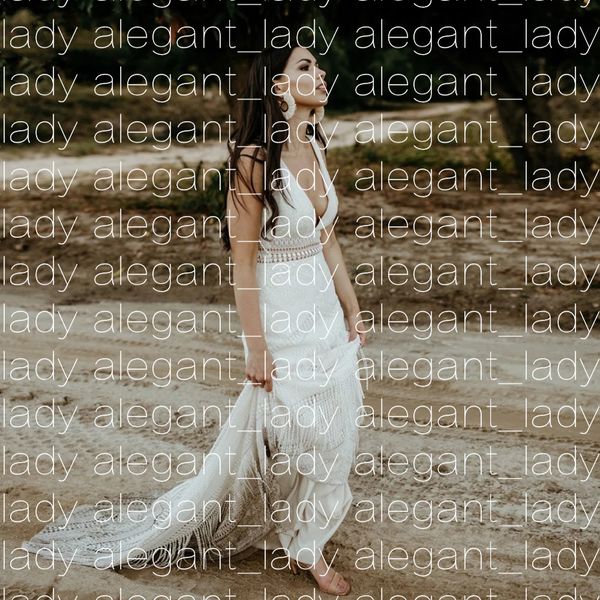 crochet lace wedding dresses rormantic tassel fringe mermaid bridal gowns backless vestido de noivas gypsy robe boho gowns, White
crochet lace wedding dresses rormantic tassel fringe mermaid bridal gowns backless vestido de noivas gypsy robe boho gowns, White