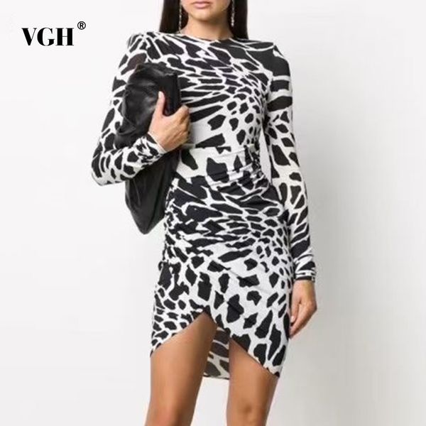irregular hem print dress for women o neck long sleeve high waist casual mini dresses female spring fashion clothes 210507, Black;gray
irregular hem print dress for women o neck long sleeve high waist casual mini dresses female spring fashion clothes 210507, Black;gray