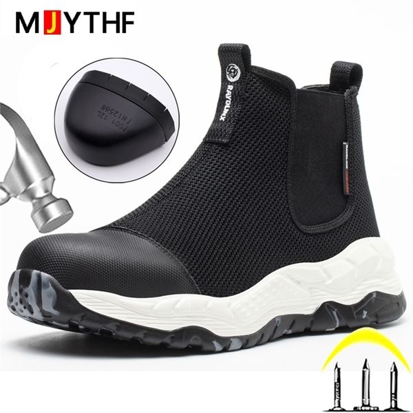 mjythf safety boots men steel toe shoes work sneakers fashion men boots punctureproof work boots indestructible shoes 220809, Black
mjythf safety boots men steel toe shoes work sneakers fashion men boots punctureproof work boots indestructible shoes 220809, Black