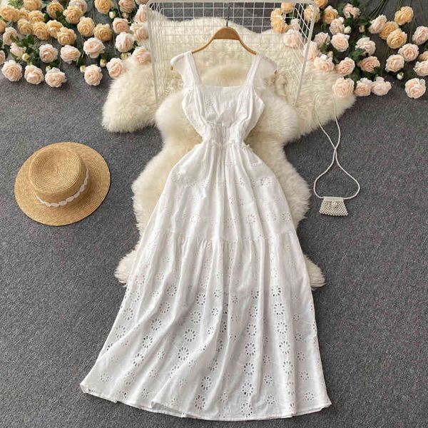 casual dresses sweet feifei sleeve white holiday dress women's summer temperament square collar close waist thin hollow out large swing, Black;gray
casual dresses sweet feifei sleeve white holiday dress women's summer temperament square collar close waist thin hollow out large swing, Black;gray