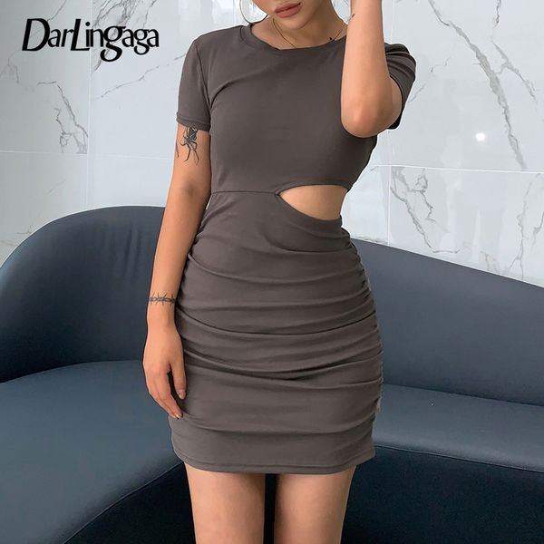 korean fashion ruched bodycon casual dress female cut out basic summer dress short sleeve sundress cotton solid, Black;gray
korean fashion ruched bodycon casual dress female cut out basic summer dress short sleeve sundress cotton solid, Black;gray
