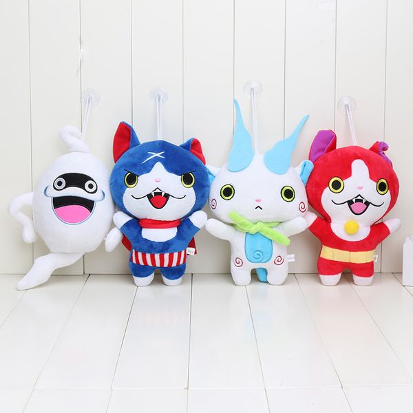4pcs/lot yo-kai yokai watch plush toy 20cm kawaii youkai watch jibanyan komasan whisper plush stuffed animals toys doll 220602
4pcs/lot yo-kai yokai watch plush toy 20cm kawaii youkai watch jibanyan komasan whisper plush stuffed animals toys doll 220602