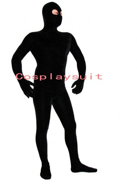 halloween cospaly solid color catsuit costumes full body spandex unitard tights lycar zentai stage jumpsuit open eyes, Black
halloween cospaly solid color catsuit costumes full body spandex unitard tights lycar zentai stage jumpsuit open eyes, Black