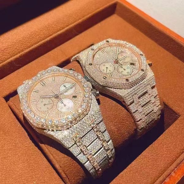 luxury mens watches 4130 movement watches for men 3255 montre de luxe watch mosang stone moissanite diamond watchs wristwatch mechanical aut, Slivery;brown
luxury mens watches 4130 movement watches for men 3255 montre de luxe watch mosang stone moissanite diamond watchs wristwatch mechanical aut, Slivery;brown