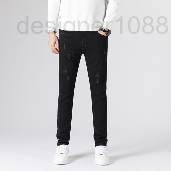 men's jeans designer 2022 summer men's jeans korean slim fit feet elastic high-end brand long pants m2qp, Blue
men's jeans designer 2022 summer men's jeans korean slim fit feet elastic high-end brand long pants m2qp, Blue