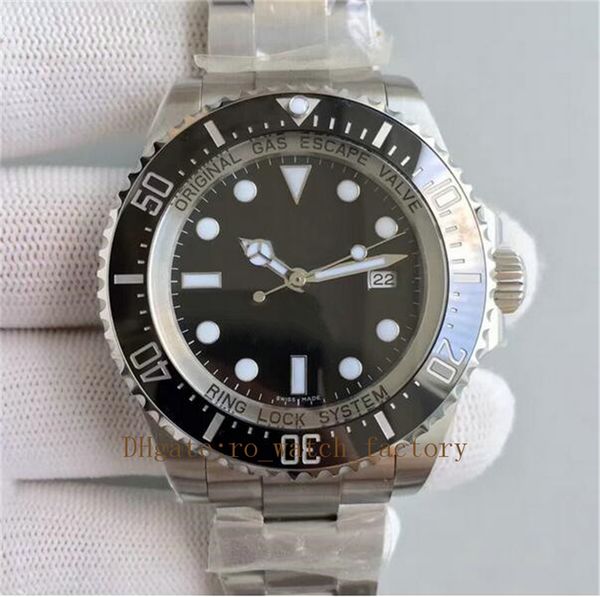 men's watches 44mm sea envoy 116660-98210 black dial 904l steel bracelet high edition sapphire japanese movement 3135, Slivery;brown
men's watches 44mm sea envoy 116660-98210 black dial 904l steel bracelet high edition sapphire japanese movement 3135, Slivery;brown