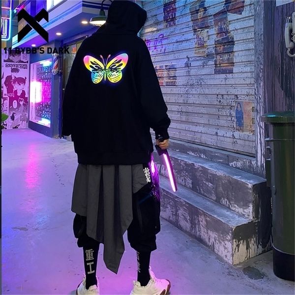 11 bybb's dark harajuku hoodie men reflective hip hop streetwear hoodie sweatshirt man tactical cotton pullover 201126, Black
11 bybb's dark harajuku hoodie men reflective hip hop streetwear hoodie sweatshirt man tactical cotton pullover 201126, Black