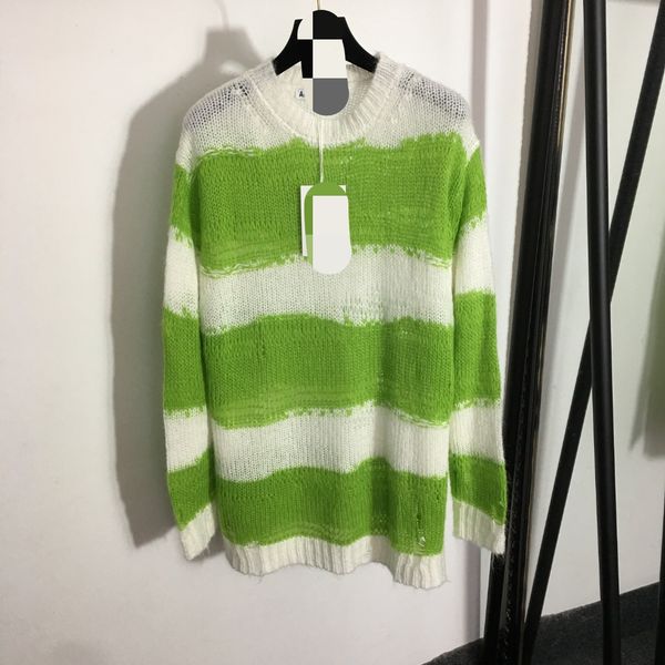 718 l 2022 runway summer brand same style sweater crew neck long sleeve purple green women's sweaters meiyi, White;black
718 l 2022 runway summer brand same style sweater crew neck long sleeve purple green women's sweaters meiyi, White;black