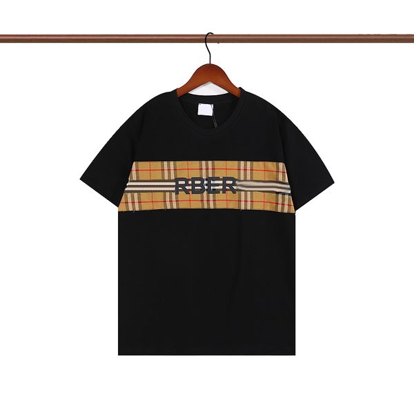 designer tide t shirts bberry chest letter laminated print short sleeve high street loose oversize casual t-shirt 100% pure cotton for men, White;black
designer tide t shirts bberry chest letter laminated print short sleeve high street loose oversize casual t-shirt 100% pure cotton for men, White;black