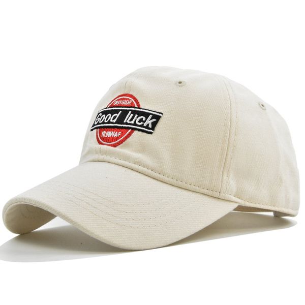 baseball cap good luck letters embroidered caps outdoor sun protection casual caps versatile hats, Blue;gray
baseball cap good luck letters embroidered caps outdoor sun protection casual caps versatile hats, Blue;gray