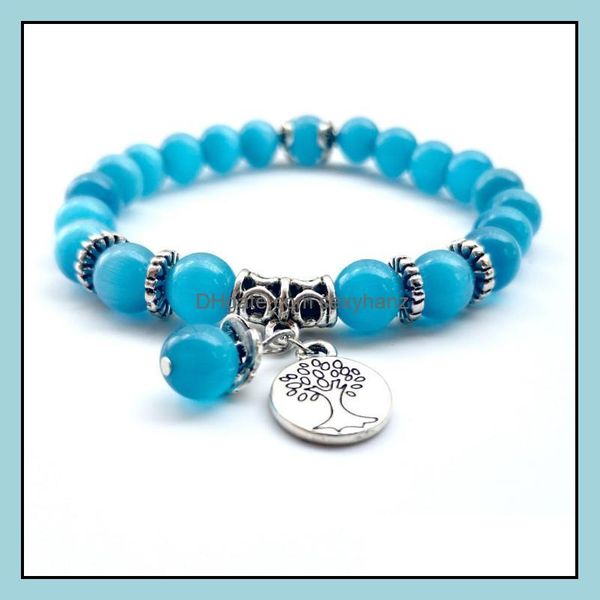 beaded strands bracelets jewelry natural stone dark blue opal quartz stretch bracelet tree of life healing aromatherapy women men drop deli, Black
beaded strands bracelets jewelry natural stone dark blue opal quartz stretch bracelet tree of life healing aromatherapy women men drop deli, Black