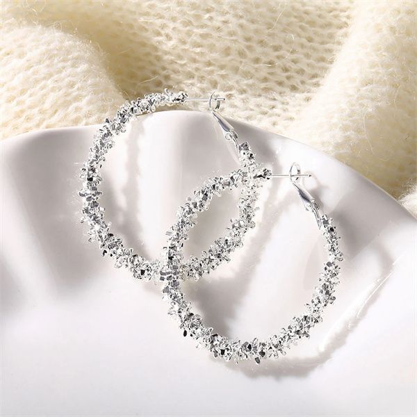 european and american popular large circle charm women's fashion personality golden punk charm earrings party jewelry a397
european and american popular large circle charm women's fashion personality golden punk charm earrings party jewelry a397