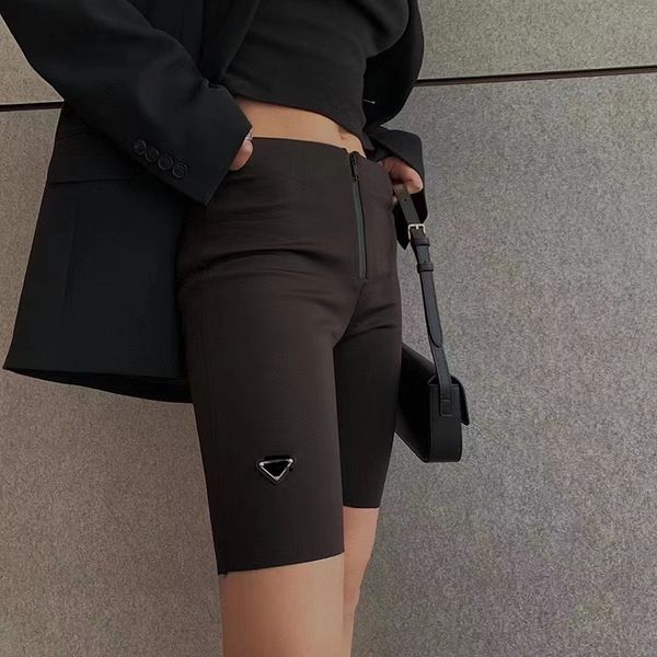 designer brand yoga leggings triangle metal logo thin riding shorts running pants, Black
designer brand yoga leggings triangle metal logo thin riding shorts running pants, Black