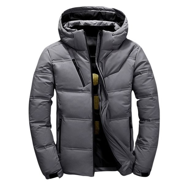 laamei winter new men down jacket men's brand hooded solid color wild parkas casual warm white down jacket male lj201030, Black;brown
laamei winter new men down jacket men's brand hooded solid color wild parkas casual warm white down jacket male lj201030, Black;brown