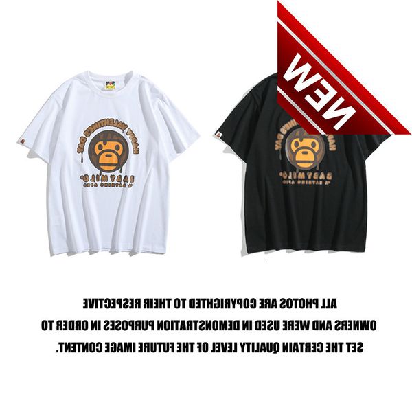 2021 summer new fashion bap valentine's day ape head men's and women's short sleeve t-shirt, White;black
2021 summer new fashion bap valentine's day ape head men's and women's short sleeve t-shirt, White;black