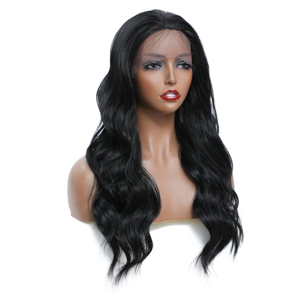 long body wavy synthetic lace wig with baby hair black wavy for black women part wig daily heat resistant fiber hairfactory direct
long body wavy synthetic lace wig with baby hair black wavy for black women part wig daily heat resistant fiber hairfactory direct