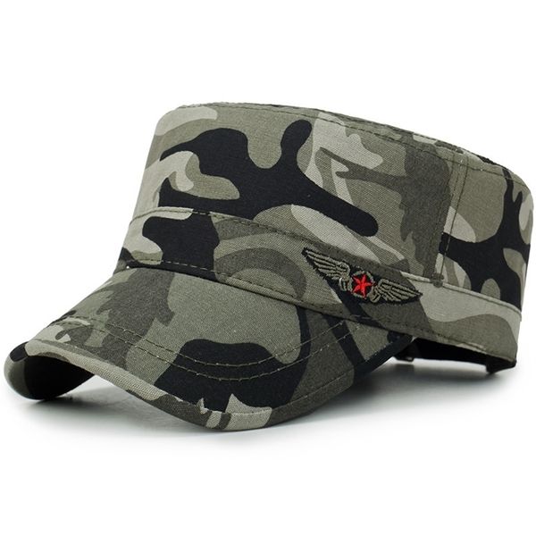 men women hat fashion camouflage solid color army cap adjustable sun outdoor sports casual hats 220627, Blue;gray
men women hat fashion camouflage solid color army cap adjustable sun outdoor sports casual hats 220627, Blue;gray
