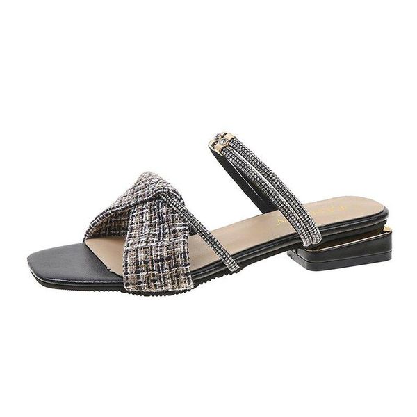 sandals 2022 women's fashion platform leather shoes low heel summer holiday roma with drill high heels women, Black
sandals 2022 women's fashion platform leather shoes low heel summer holiday roma with drill high heels women, Black