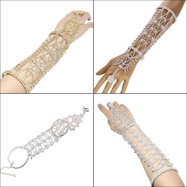 rhinestone arm cuff armlet bracelet ring leaves tassel jewelry hand chain bangle, White
rhinestone arm cuff armlet bracelet ring leaves tassel jewelry hand chain bangle, White