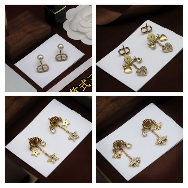 new designed vintage dangle earring micro inlays diamonds women's 18kgp retro brass d letter pendant celebrity ladies earring studs lux, Silver
new designed vintage dangle earring micro inlays diamonds women's 18kgp retro brass d letter pendant celebrity ladies earring studs lux, Silver