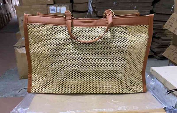 shoulder bags fashion luxury designer brand woven straw bag women handbag super big size tote female shopper summer beach workin clutch
shoulder bags fashion luxury designer brand woven straw bag women handbag super big size tote female shopper summer beach workin clutch