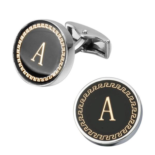 new arrival fashion letter a d r h m cufflinks the english alphabet cuff links men shirt charm cufflinks whole 223w, Silver
new arrival fashion letter a d r h m cufflinks the english alphabet cuff links men shirt charm cufflinks whole 223w, Silver