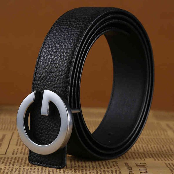 men's belts leisure lychee grain leather fashion alloy smooth g buckle designer men male luxury 9fio, Black;brown
men's belts leisure lychee grain leather fashion alloy smooth g buckle designer men male luxury 9fio, Black;brown