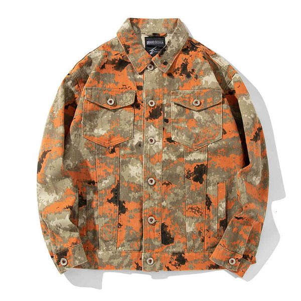 men's jackets autumn desert camouflage denim jacket men's korean fashion work clothes casual handsome nh4s, Black;brown
men's jackets autumn desert camouflage denim jacket men's korean fashion work clothes casual handsome nh4s, Black;brown
