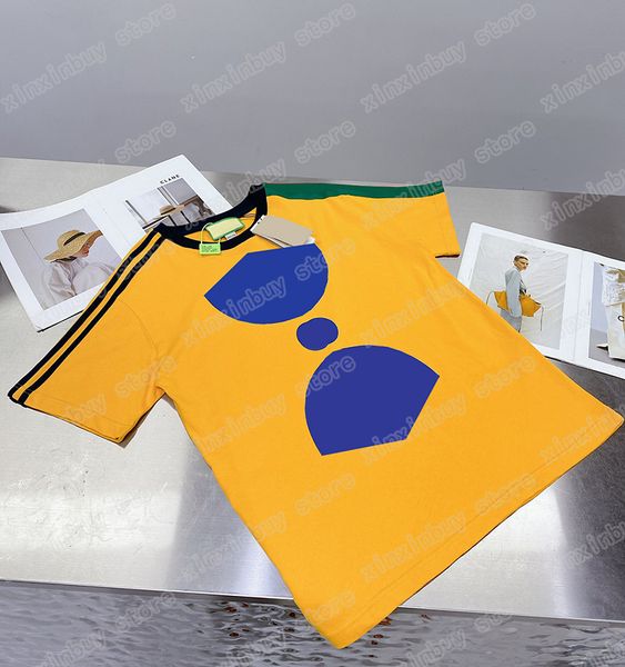22ss men women designers t shirts tee shoulder webbing cotton short sleeve crew neck streetwear yellow xinxinbuy xs, White;black
22ss men women designers t shirts tee shoulder webbing cotton short sleeve crew neck streetwear yellow xinxinbuy xs, White;black