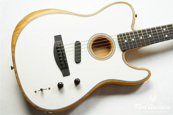acoustasonic player tele- arctic white electric guitar #58 same of the pictures
acoustasonic player tele- arctic white electric guitar #58 same of the pictures
