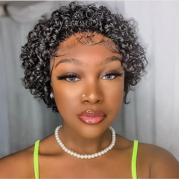 13x1 curl lace front deep curly human hair wigs hd transparet frontal deep wave wig for women, Black;brown
13x1 curl lace front deep curly human hair wigs hd transparet frontal deep wave wig for women, Black;brown