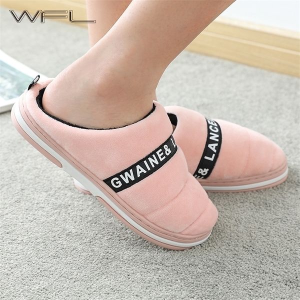 wfl womens shoes new home men and women couple indoor warm winter house slippers soft nonslip sole cotton women slippers 201023, Black
wfl womens shoes new home men and women couple indoor warm winter house slippers soft nonslip sole cotton women slippers 201023, Black